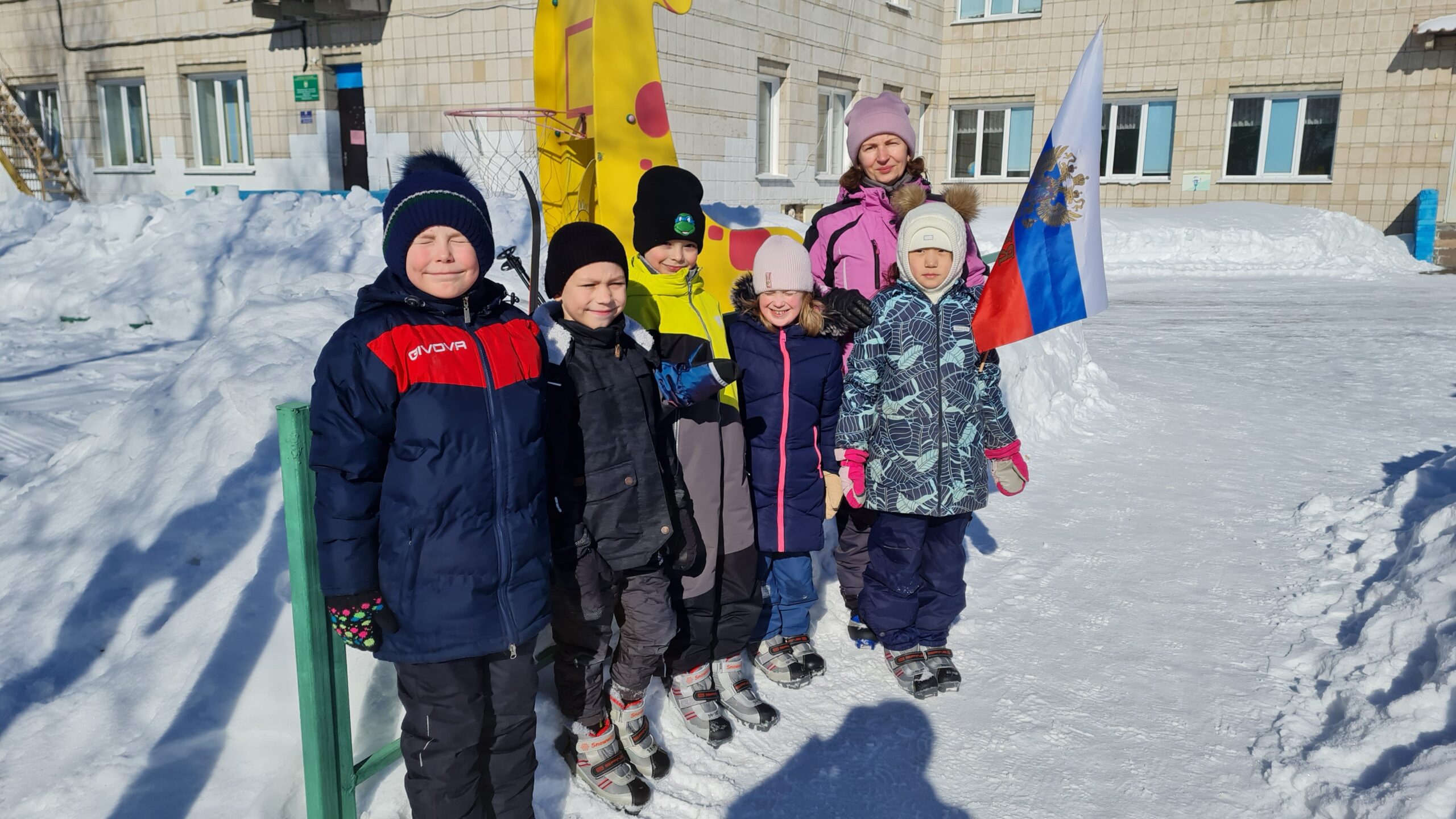 22 марта в детском саду прошел отборочный этап муниципального конкурса для дошкольников «Лыжня для дошколят 2023»
